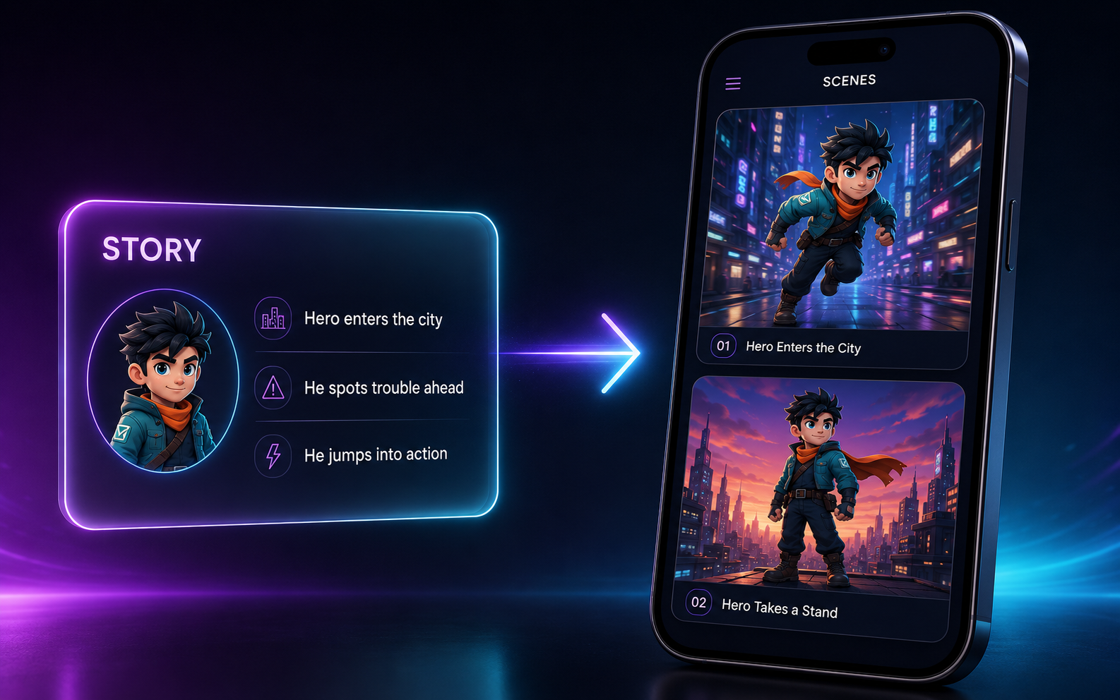 AI Character Story Generator