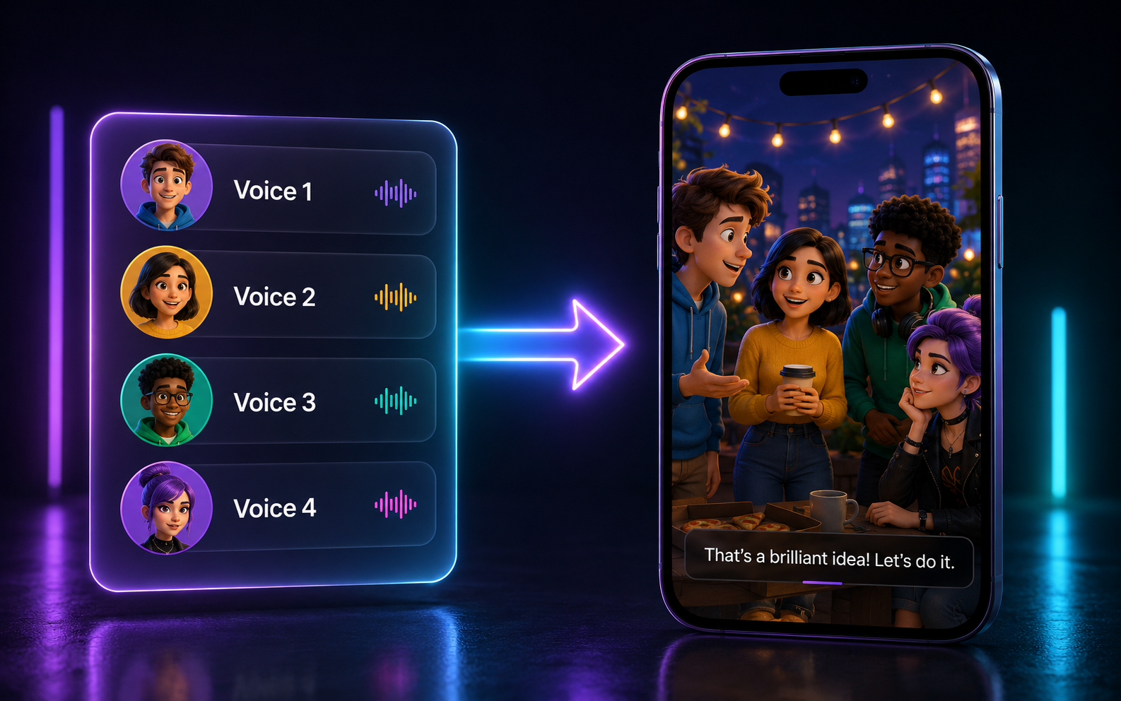 Multi-Voice Scenes